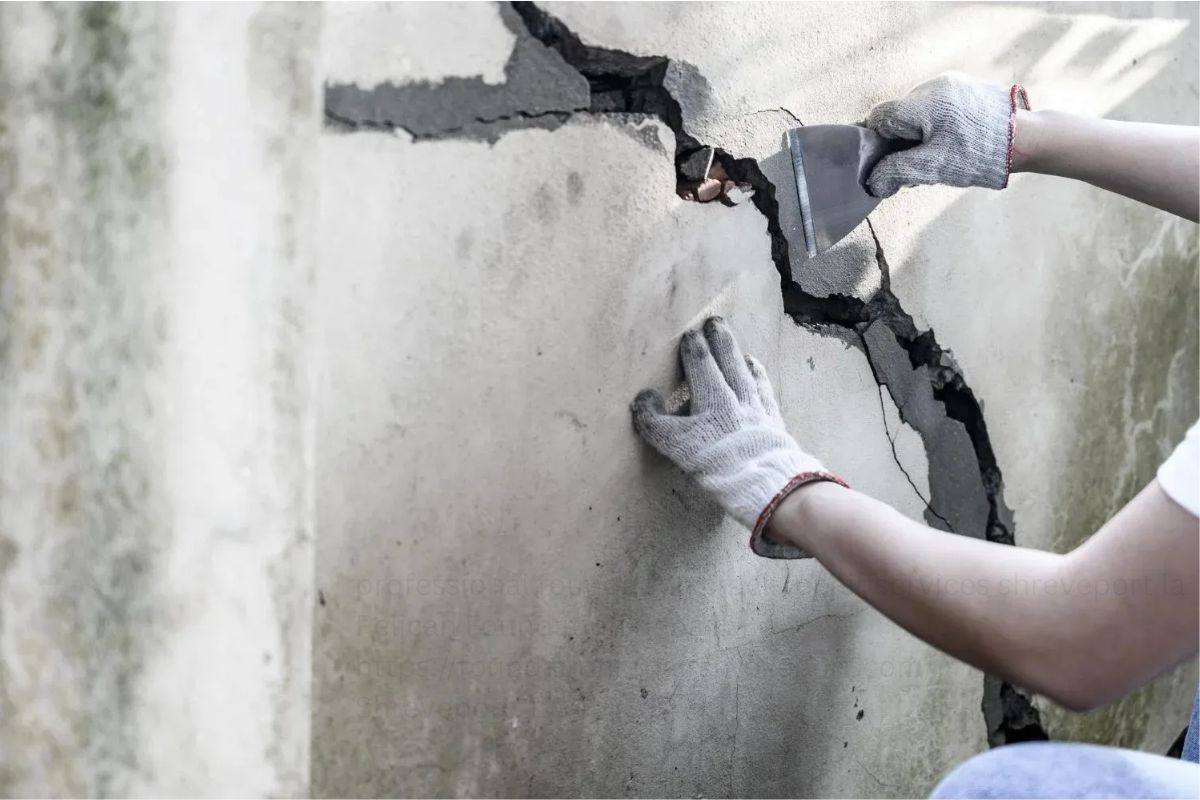 professional foundation crack repair services shreveport la