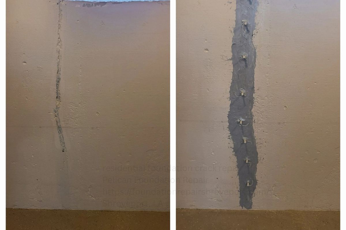 residential foundation crack repair shreveport la
