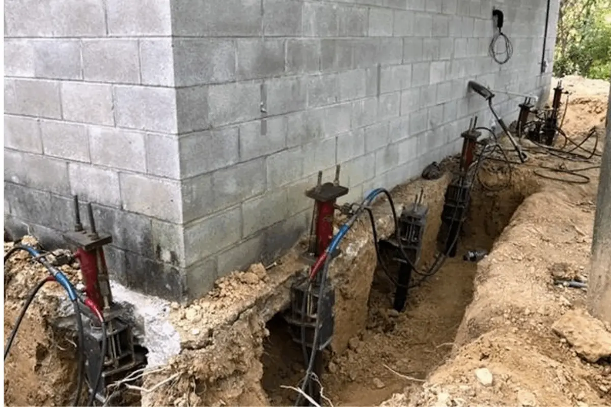 residential helical pier installation services